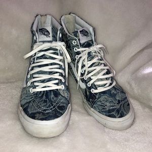 Hawaiian Vans sk8-high shoes